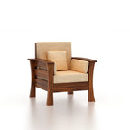 Rjart Nirvana Sheesham Single Seater Sofa - 3 Years Warranty