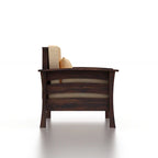 Rjart Nirvana Sheesham 2 Seater Sofa - 3 Years Warranty