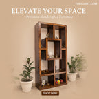 Rjart Solid Wood Multi-Unit Bookcase