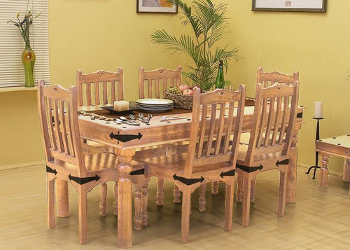 {"alt" => "Rjart Solid Wood Dining Set With Bench"}