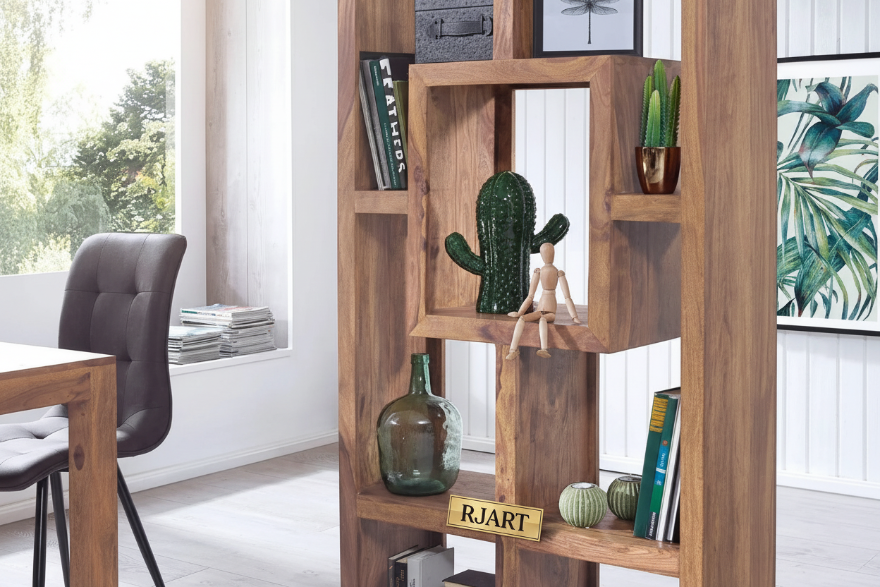 Rjart Solid Wood Multi-Unit Bookcase