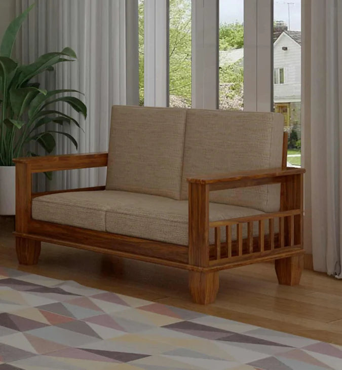 Rjart Maharaja Sheesham 2 Seater Sofa - 3 Years Warranty