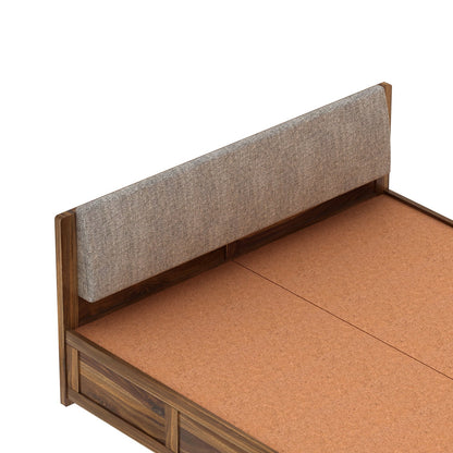 Rivaro Sheesham Bed With Box Storage - 3 Years Warranty