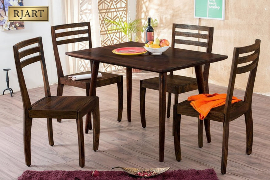 Rjart Solid Wood Eva Dining Set