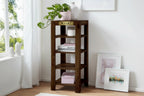Rjart Solid Wood Charlie Corner Bookcase