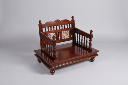 Rjart Afted Solid Teak Wooden Ceiling Swing/Handmade Solid Wooden Ceiling Swing