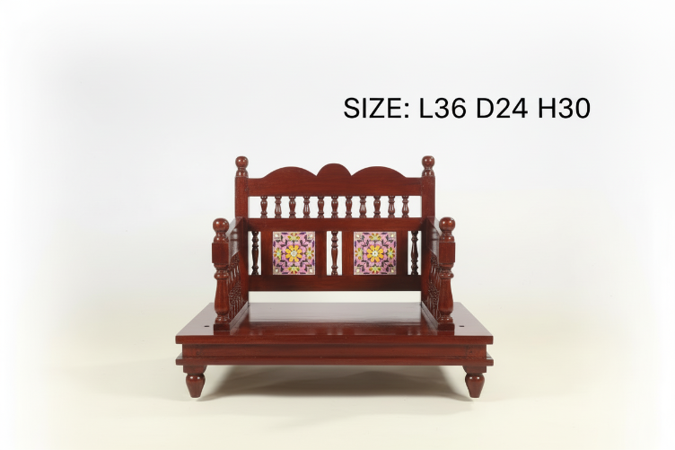 Rjart Afted Solid Teak Wooden Ceiling Swing/Handmade Solid Wooden Ceiling Swing
