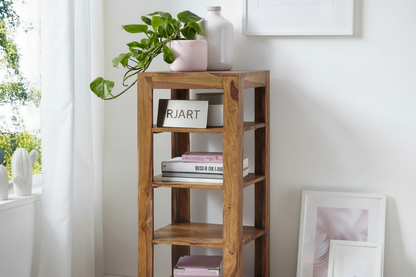 Rjart Solid Wood Charlie Corner Bookcase