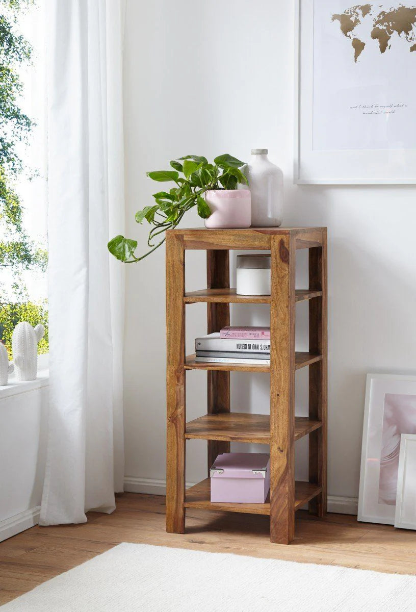 Rjart Solid Wood Charlie Corner Bookcase