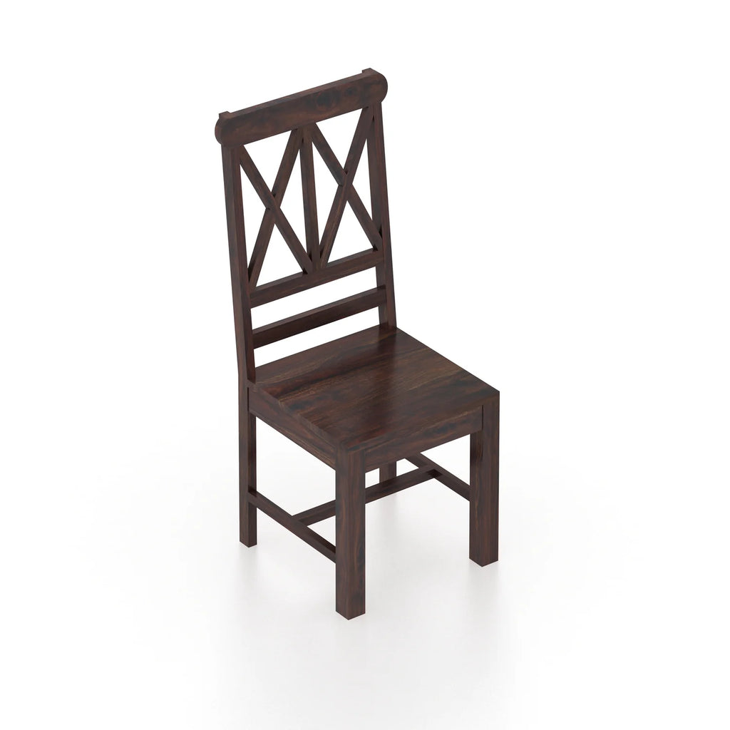 Orlena Solid Sheesham Wood 6 Seater Dining Table Set - 3 Years Warranty