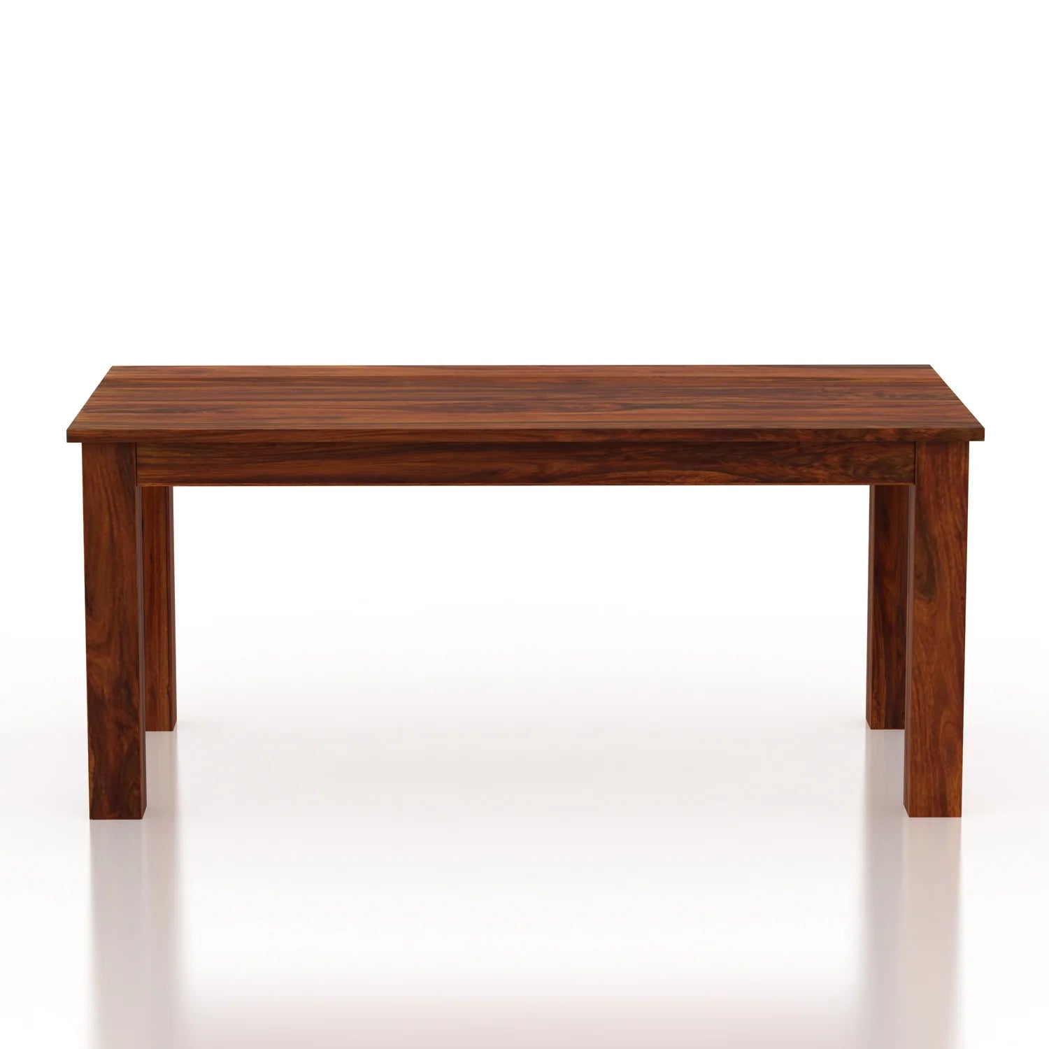 Merlox Solid Sheesham Wood 6 Seater Dining Table Set - 3 Years Warranty