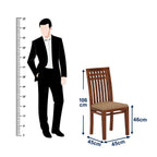 Savora Solid Sheesham Wood 4 Seater Dining Table Set - 3 Years Warranty