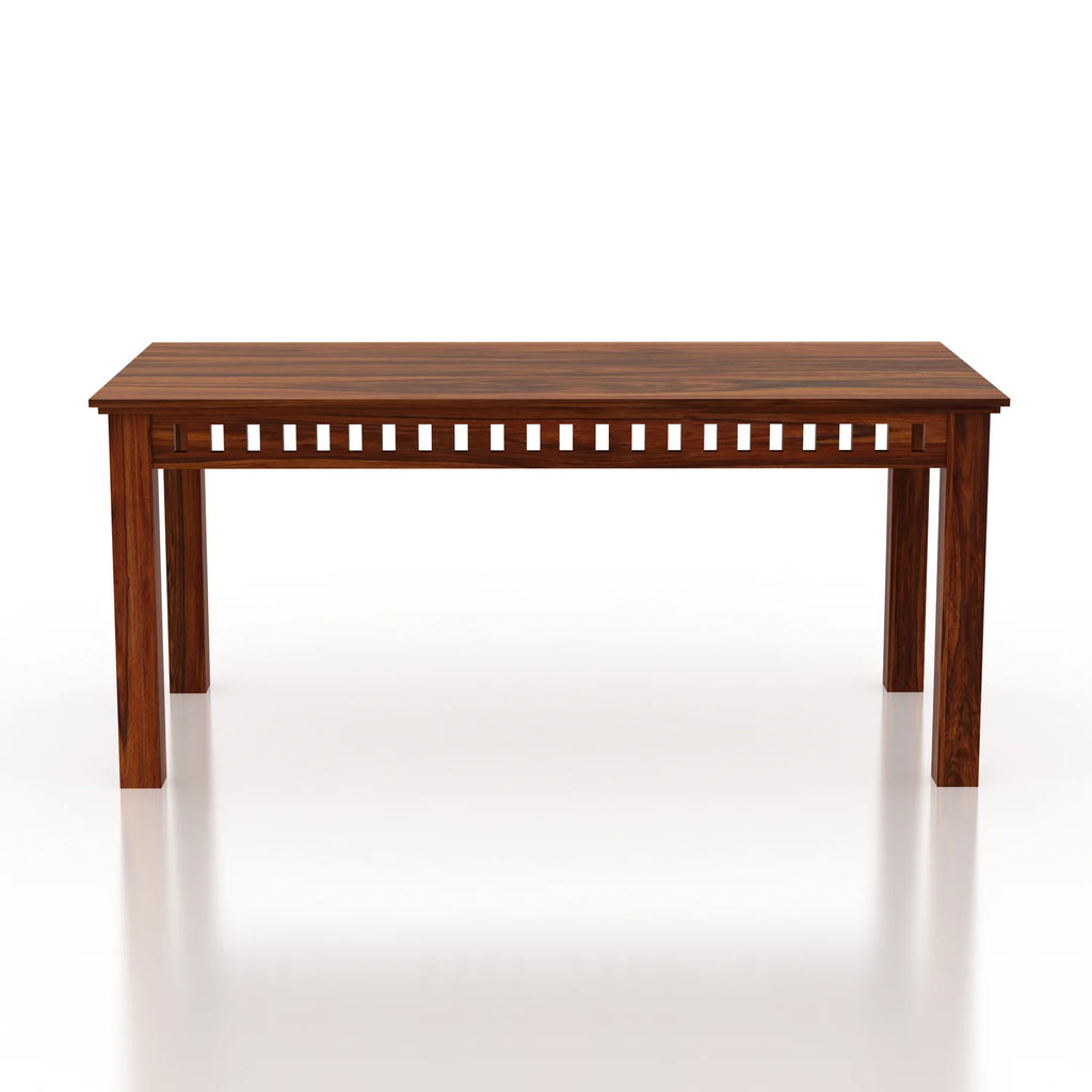 Savora Solid Sheesham Wood 6 Seater Dining Table Set - 3 Years Warranty