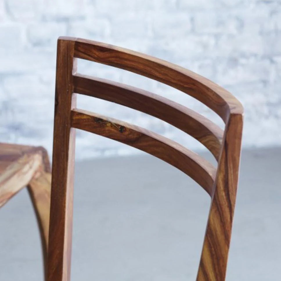 Rjart Solid Wood Eva Dining Set