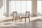 Rjart Solid Wood Eva Dining Set